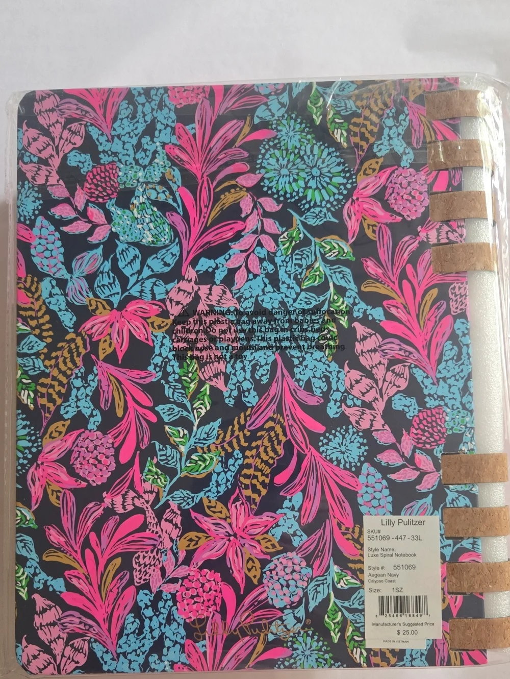 Lilly Pulitzer Luxe Spiral Notebook